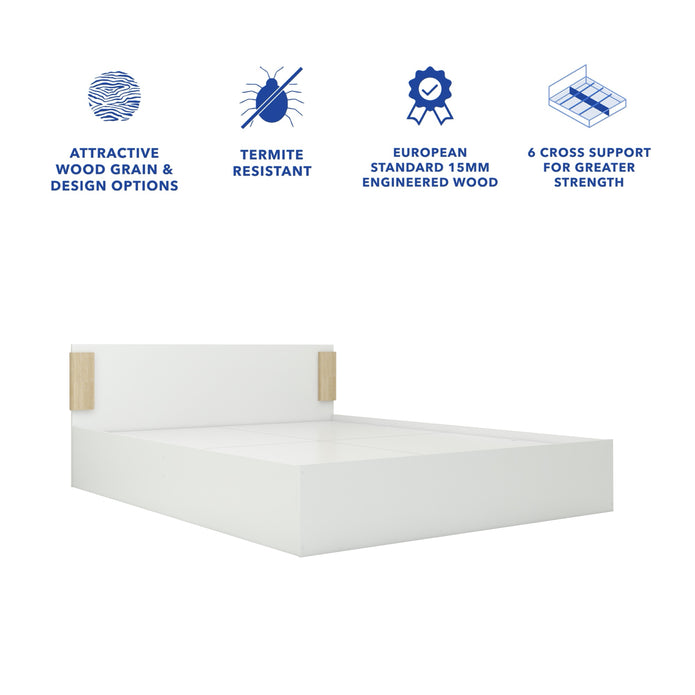 Nikki Bed – Box Storage Bed with Non-Woven Base