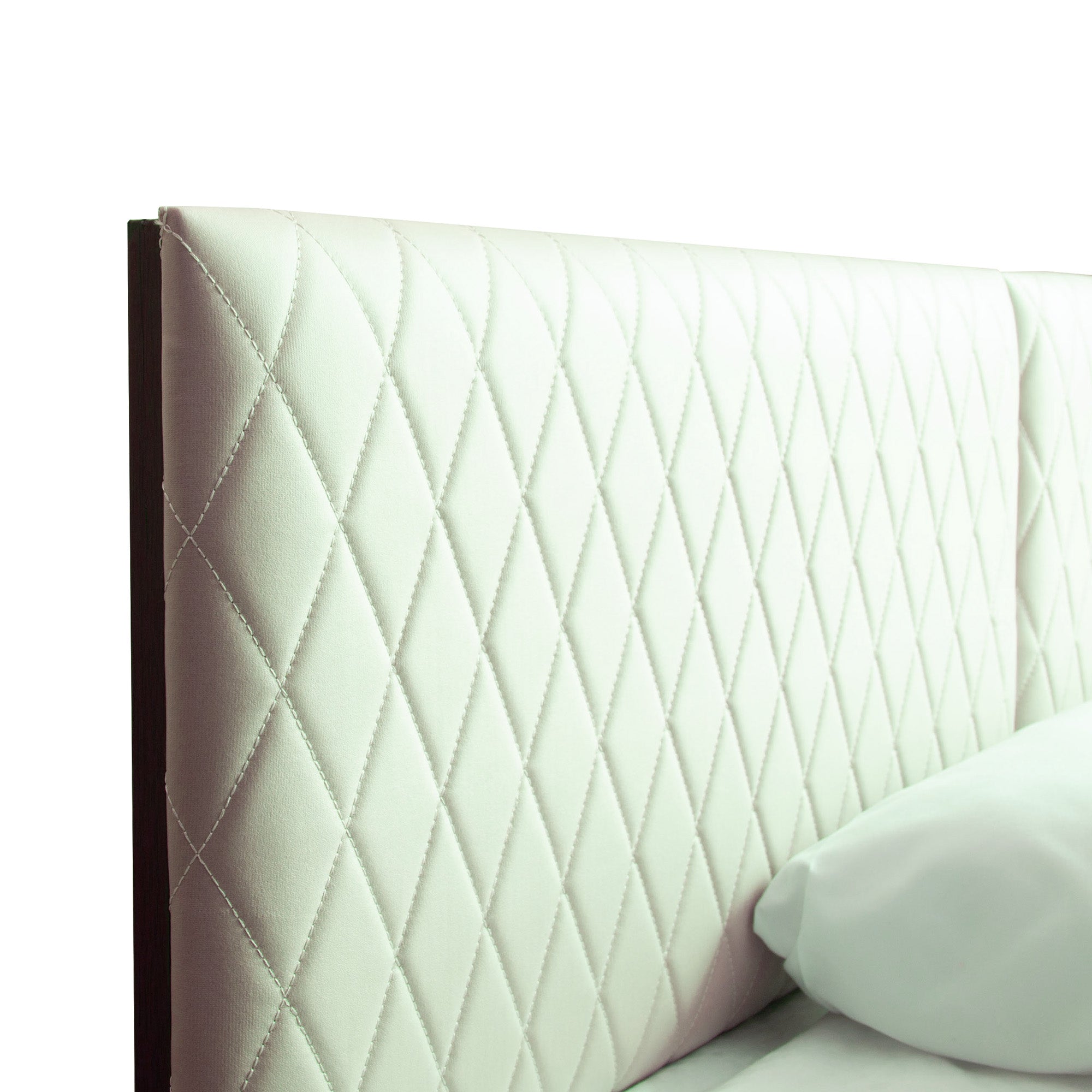 Lush Deluxe Queen Bed – Modern Storage Bed with Non-Woven Base