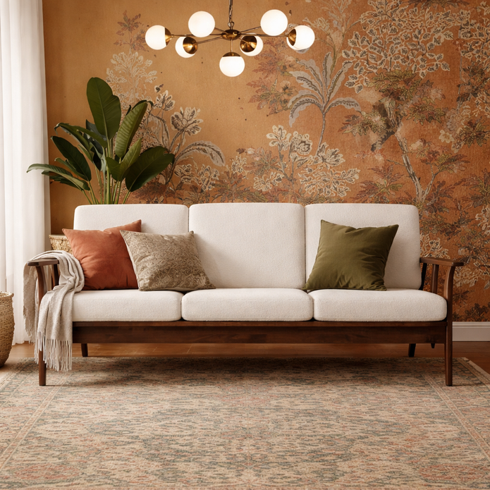 Dhara Sofa | CRAFTED MITTI Collection