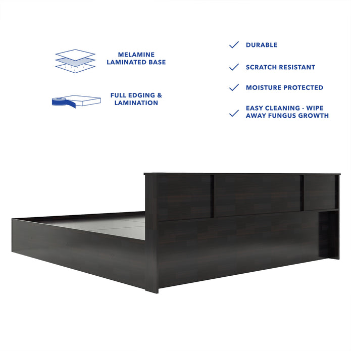 Kaito Bed With Box Storage  (Non-Woveen)