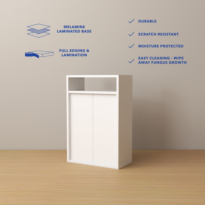 Emi Bedside Table – Wooden Nightstand with Drawer Storage