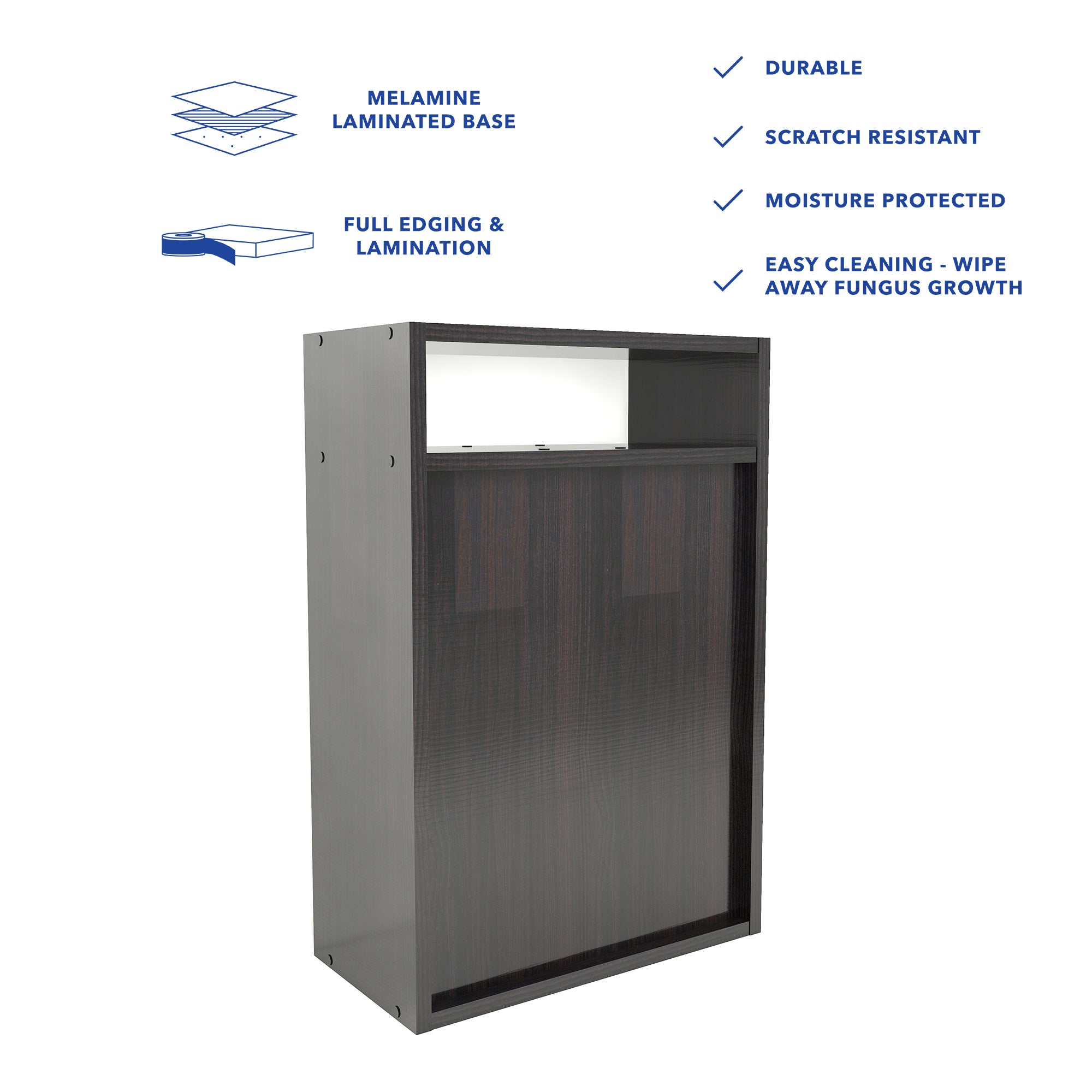 Ren Classic Bedroom Set – Queen, 2-Door Wardrobe & Side Table