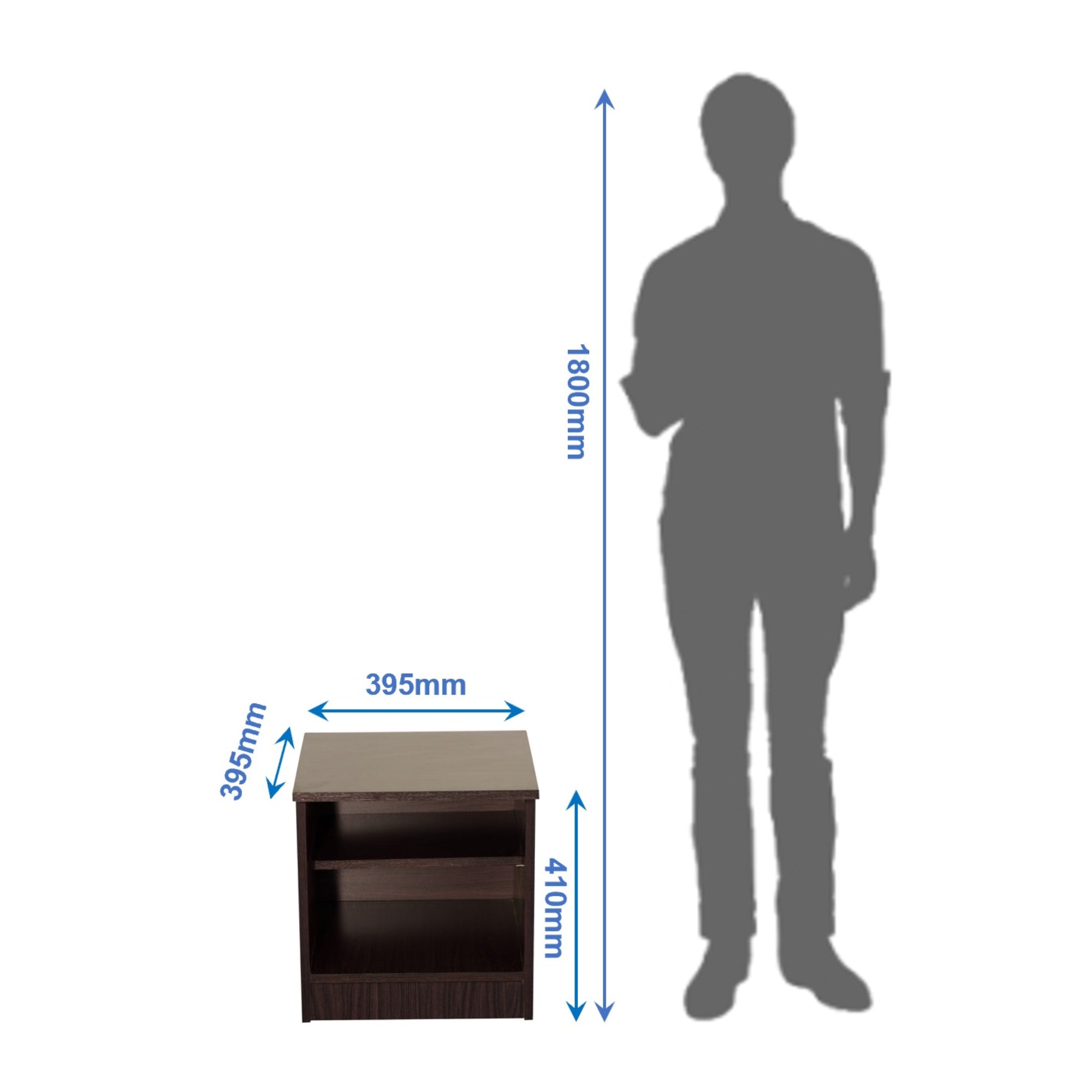 Yumako Harmony Bedroom Set – Queen Bed, Wardrobe & Bedside Table