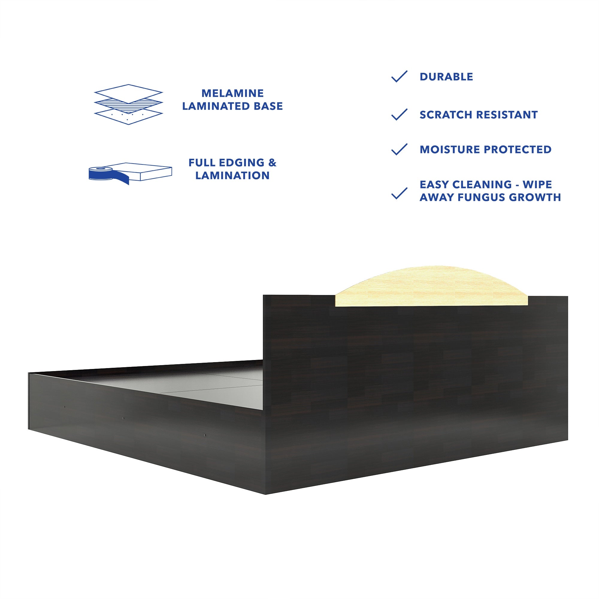 Arisa Bed With Box Storage (Non-Woveen)