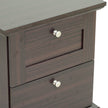 Taro Bedside Table – Wooden Nightstand in Walnut Finish with Drawer