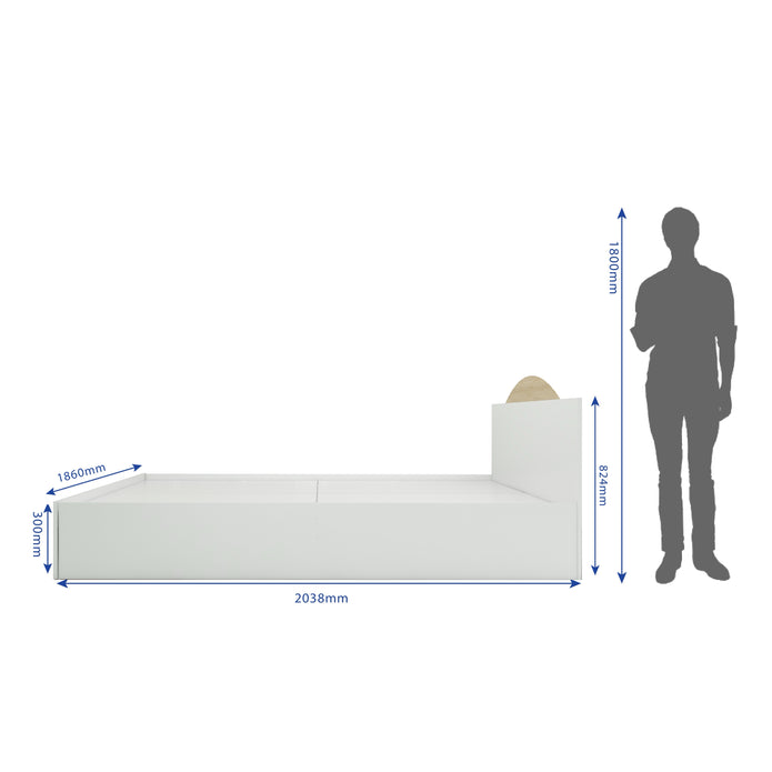 Arisa Bed With Box Storage (Non-Woveen)