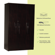 Laso 3-Door Engineered Wood Wardrobe – Modern Almirah with Shelves & Hanging Space