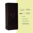 Poena 2-Door Engineered Wood Wardrobe – Compact Almirah for Bedroom