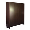 Housen 4-Door Wardrobe with Shelves (Engineered Wood)
