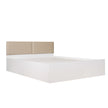 Lush Deluxe Queen Bed White Base With Box Storage (Non-Woveen)