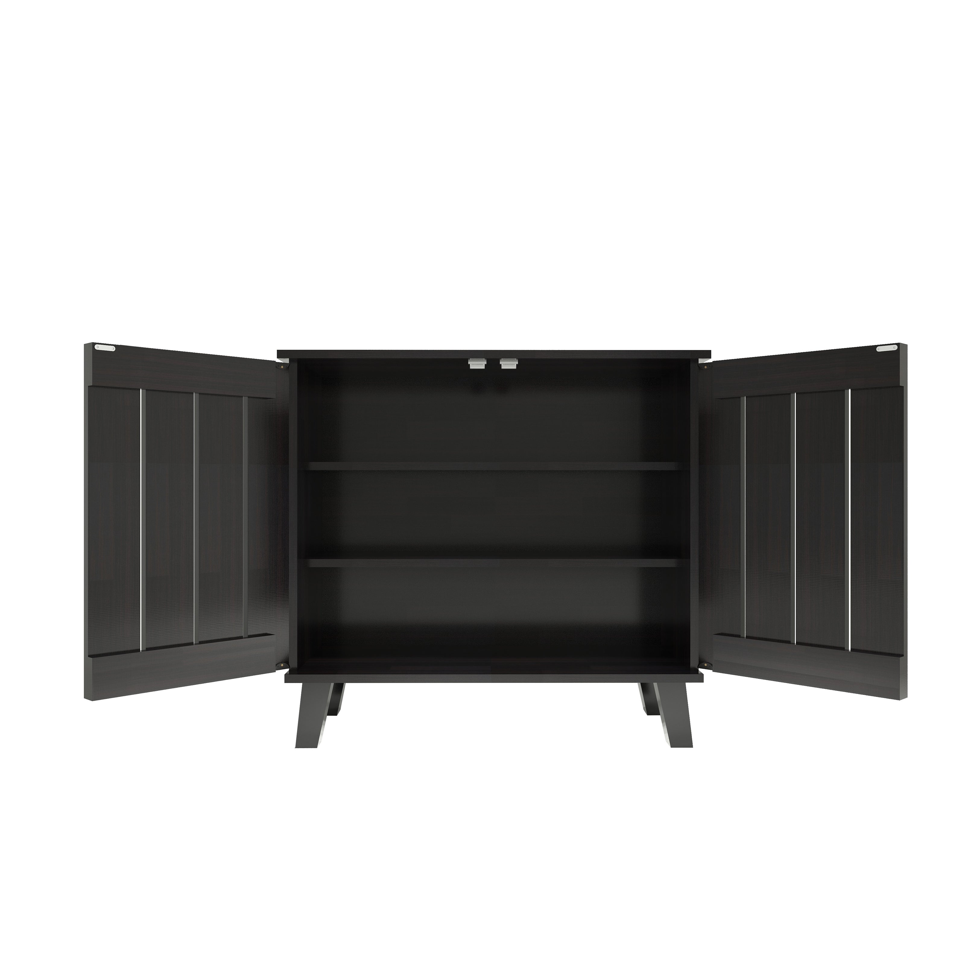 خزانة أحذية جوهاني ذات بابين بلون وينج