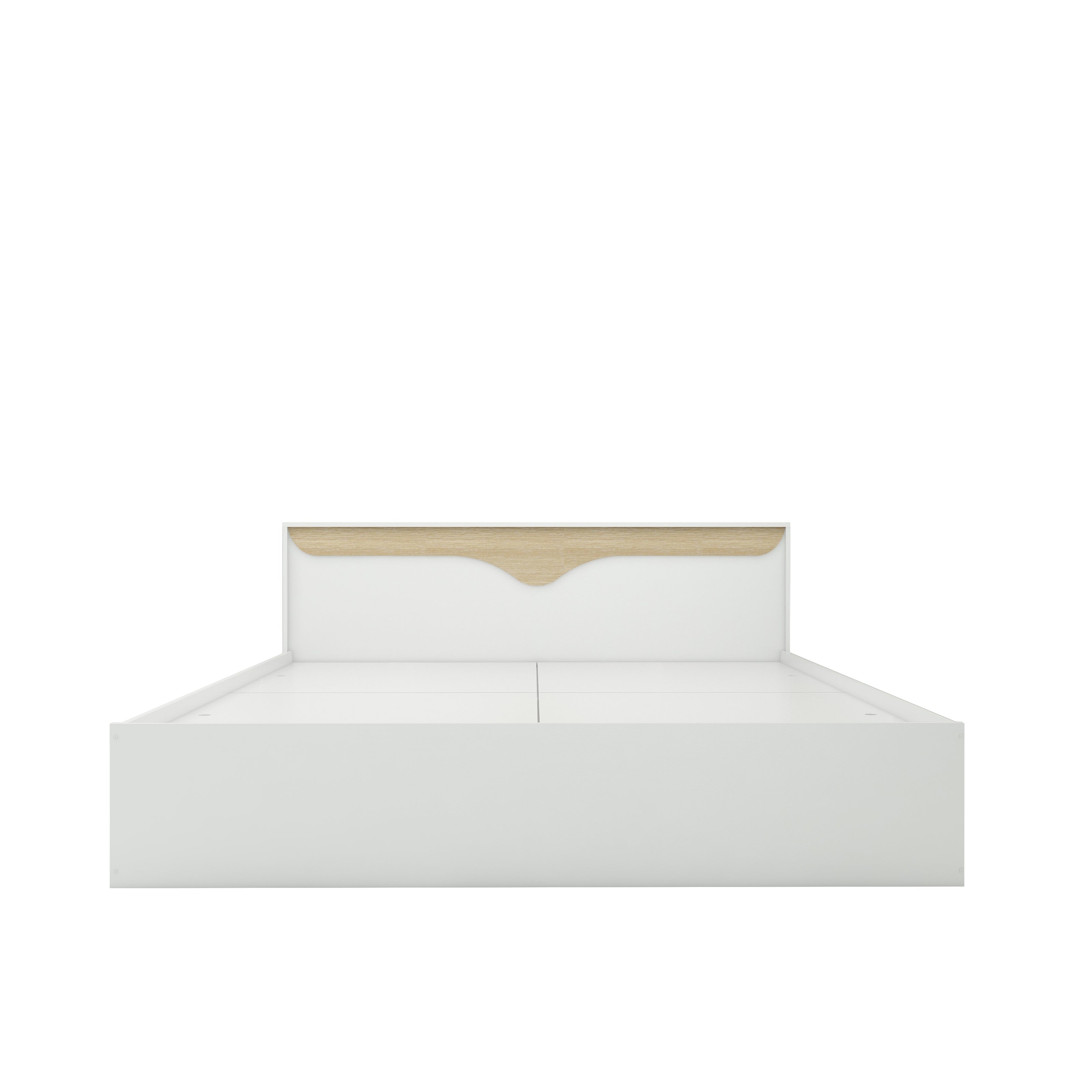Caily Bed – Modern Box Storage Bed with Non-Woven Base