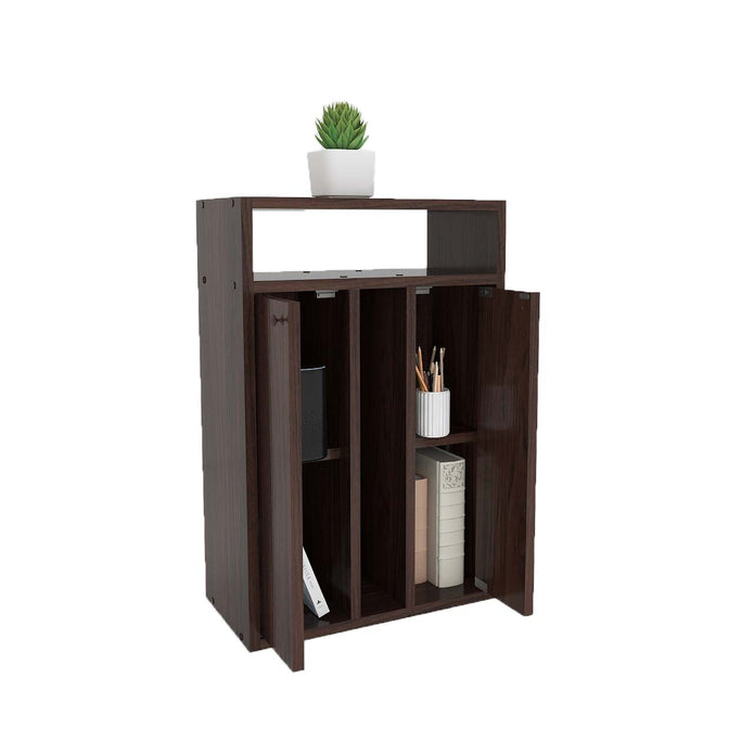 طاولة سرير رين - طاولة جانبية خشبية مدمجة مع درج تخزين