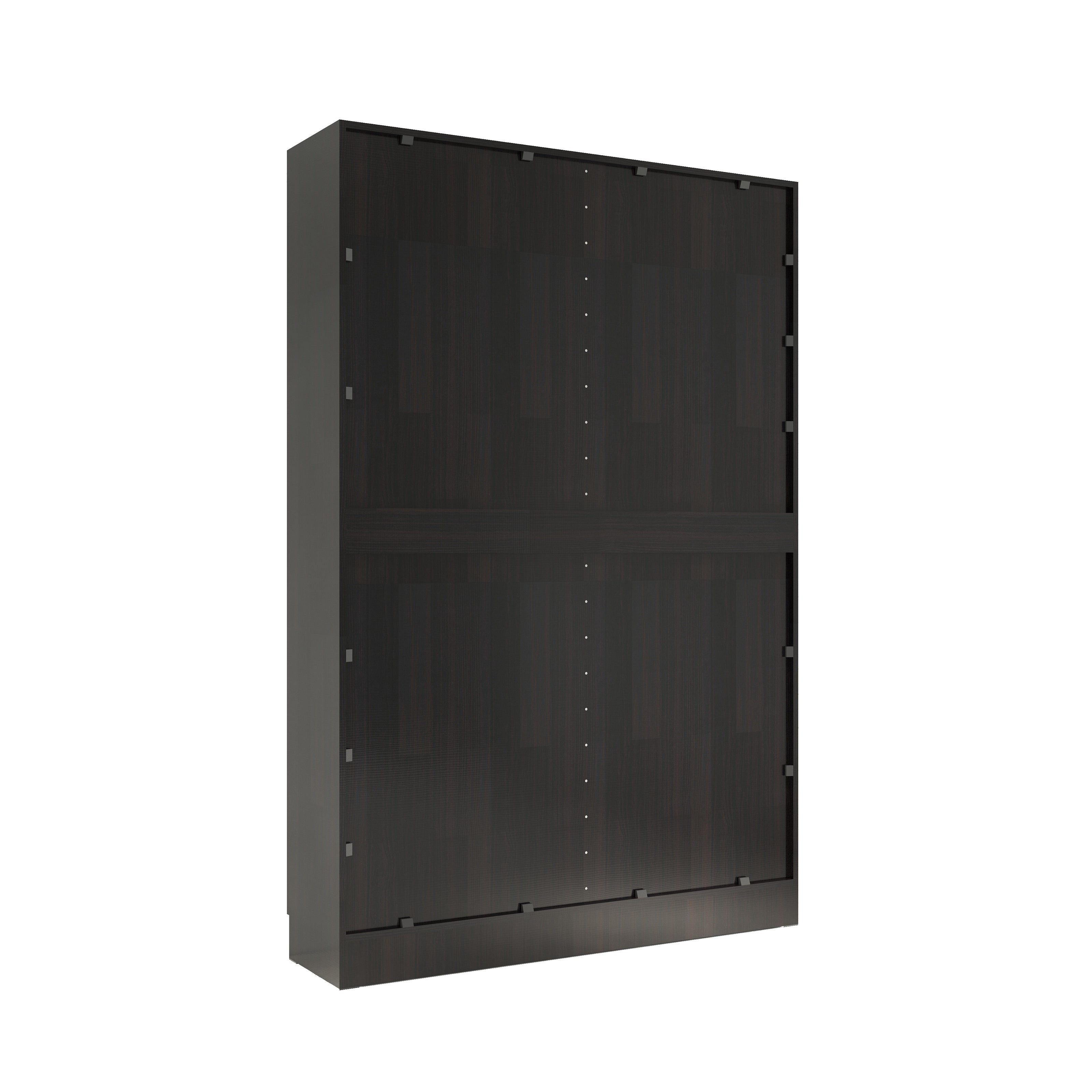 Kenzou 4-Door Engineered Wood Wardrobe – Large Almirah with Hanging Rod & Shelves