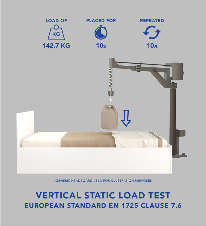 Satya Queen Bed – Leatherette Upholstered with Box Storage