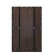 Kenzou 4-Door Engineered Wood Wardrobe – Large Almirah with Hanging Rod & Shelves