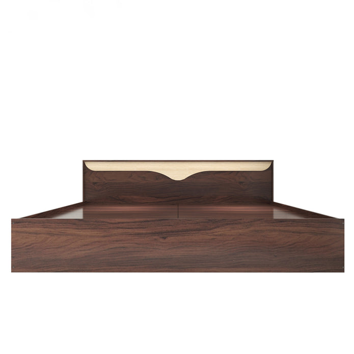 Caily Bed – Modern Box Storage Bed with Non-Woven Base