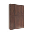 Kenzou 4-Door Engineered Wood Wardrobe – Large Almirah with Hanging Rod & Shelves