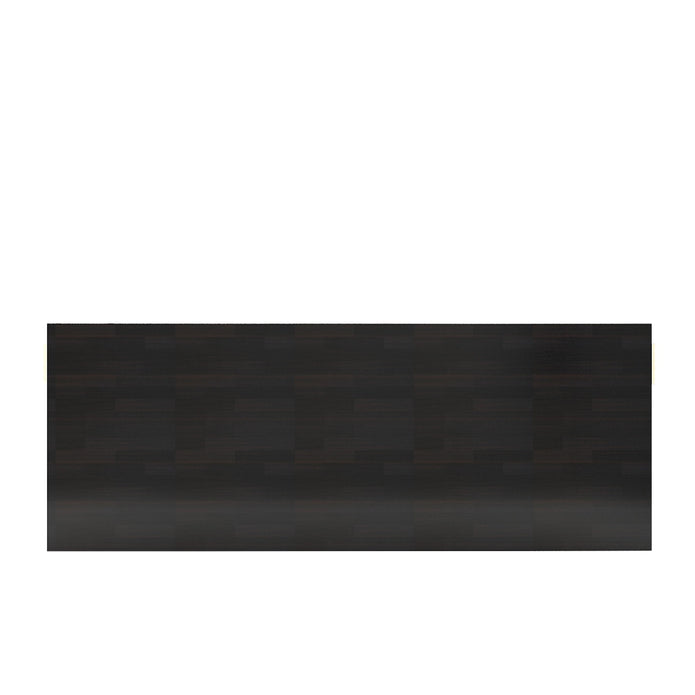 سرير جوبن مع صندوق تخزين غير منسوج - خشب هندسي، لمسة نهائية من خشب الجوز