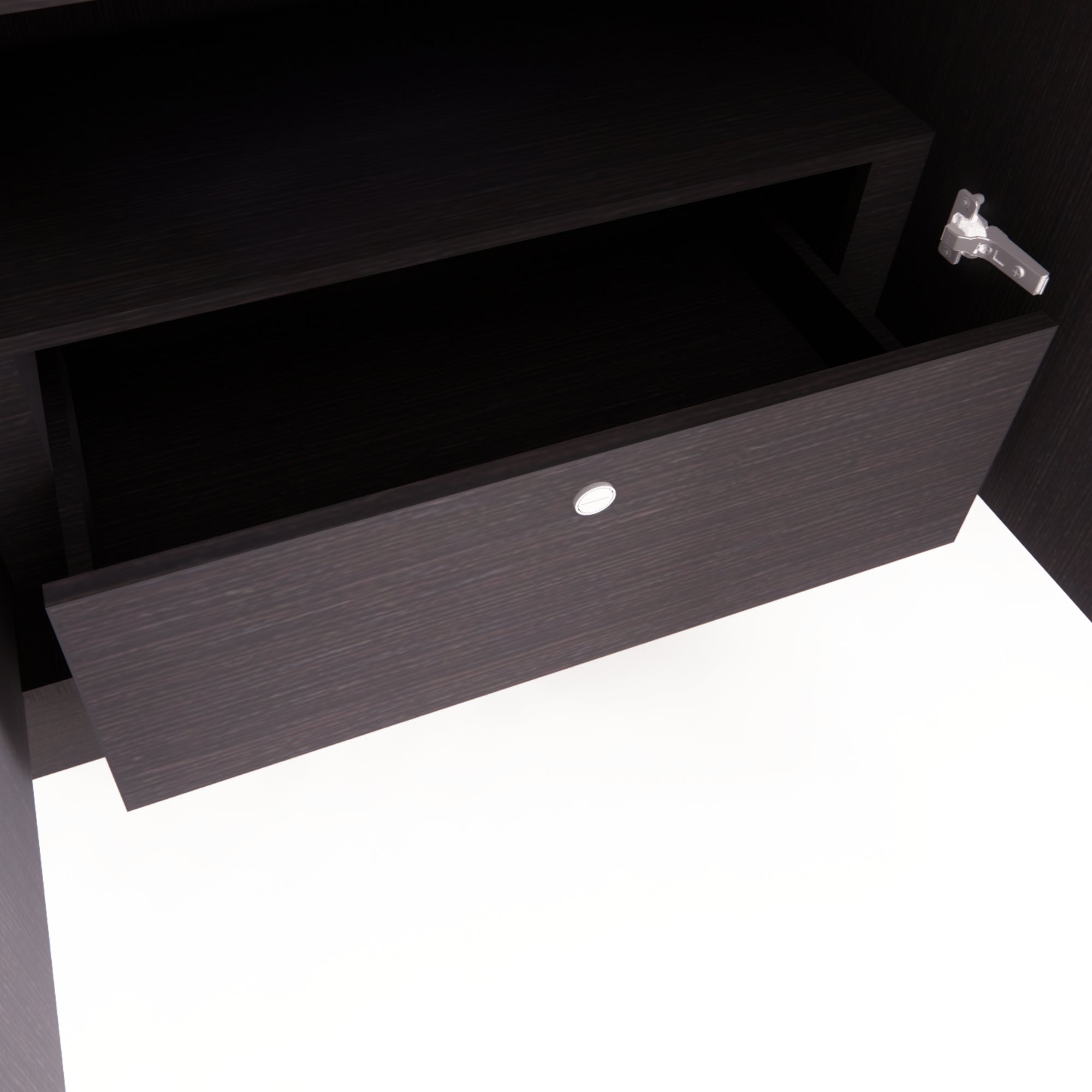 Julian 4-Door Engineered Wood Wardrobe with Mirror