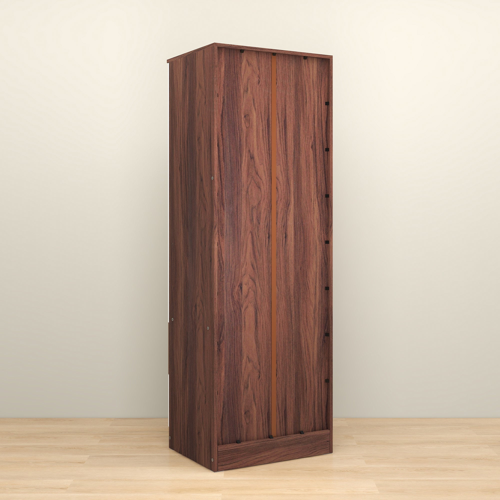 خزانة ملابس خشبية ببابين من رين – غرفة نوم مدمجة الميرة