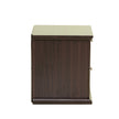 Taro Bedside Table – Wooden Nightstand in Walnut Finish with Drawer
