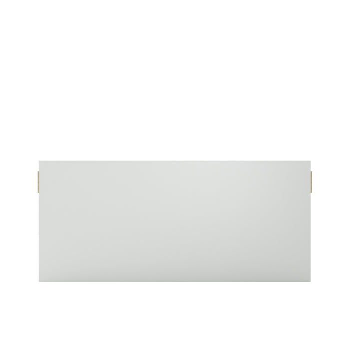 سرير جوبن مع صندوق تخزين غير منسوج - خشب هندسي، لمسة نهائية من خشب الجوز