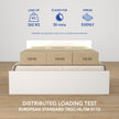 Calla King Size Upholstered Bed with Hydraulic Storage