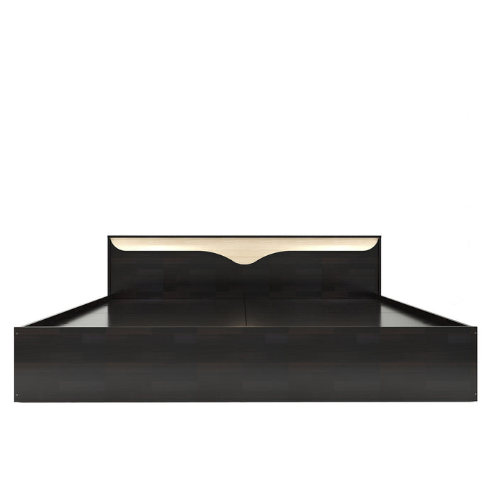 Caily Bed – Modern Box Storage Bed with Non-Woven Base