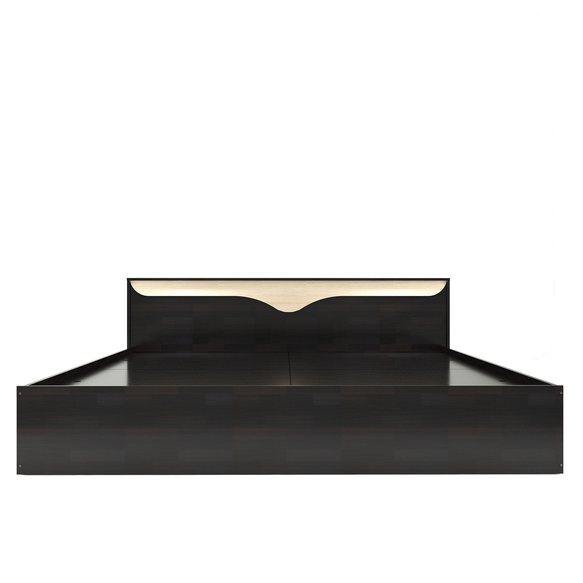 Caily Bed – Modern Box Storage Bed with Non-Woven Base