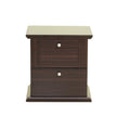 Taro Bedside Table – Wooden Nightstand in Walnut Finish with Drawer