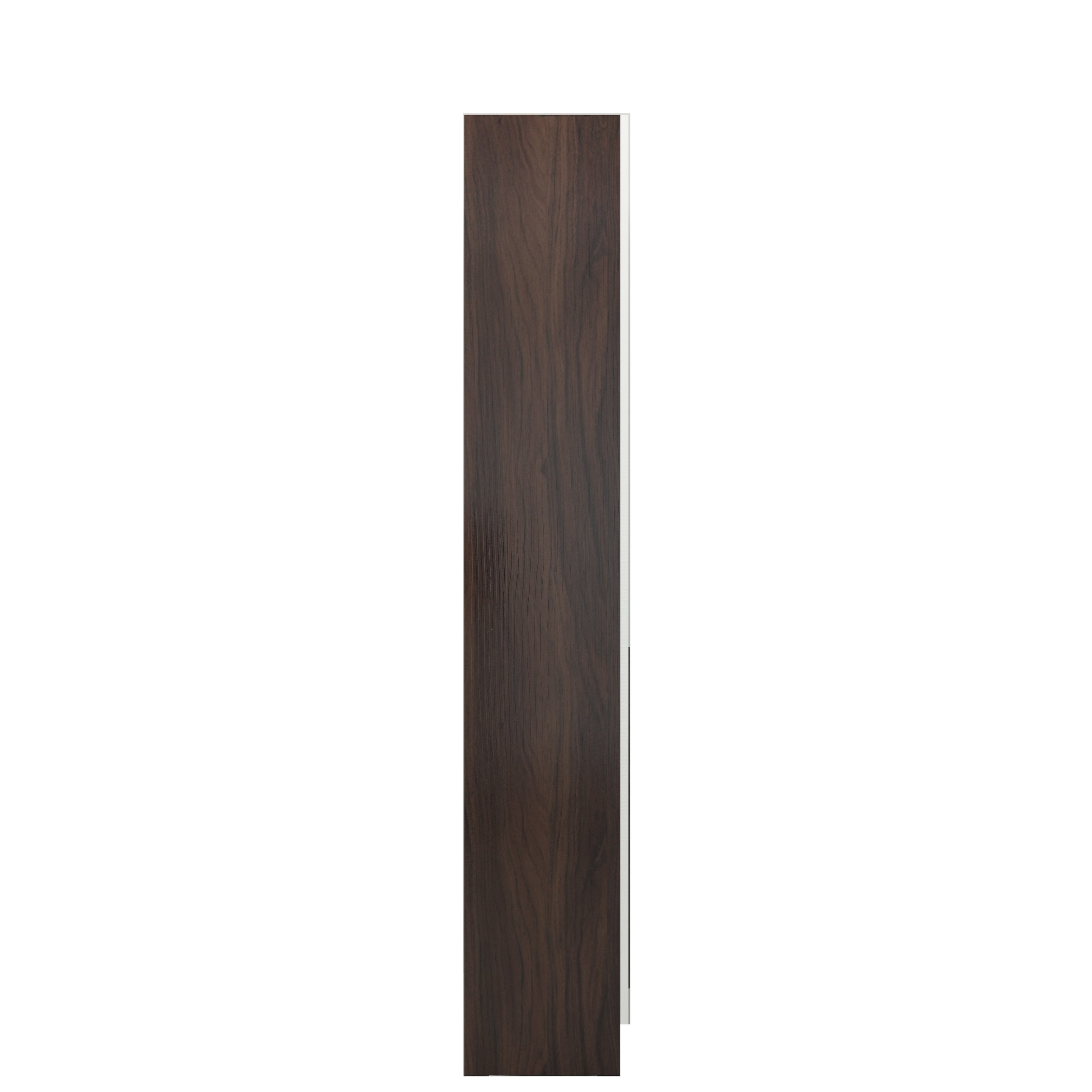 Kenzou 4-Door Engineered Wood Wardrobe – Large Almirah with Hanging Rod & Shelves