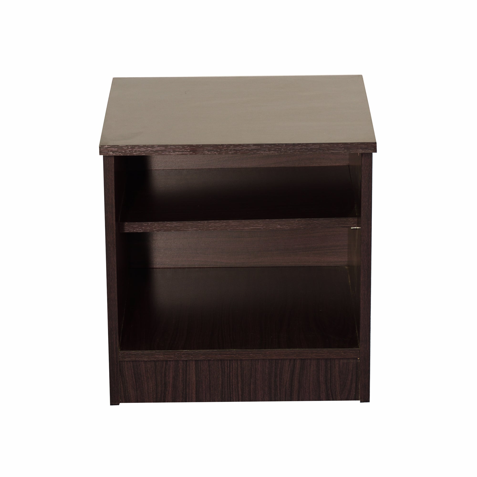 Takeo Bedside Table – Wooden Nightstand in Walnut Finish with Storage