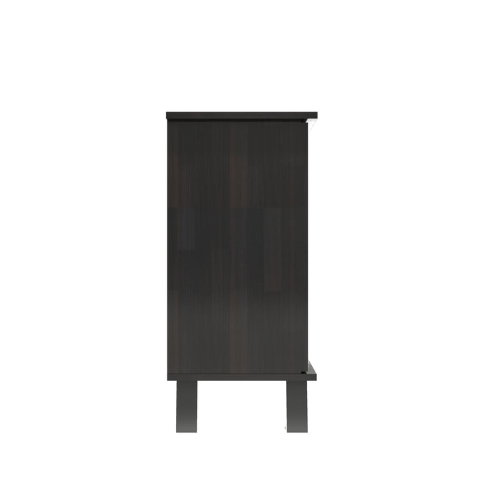 خزانة أحذية جوهاني ذات بابين بلون وينج