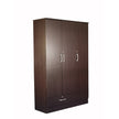 Housen 3-Door Wardrobe with Shelves (Engineered Wood)