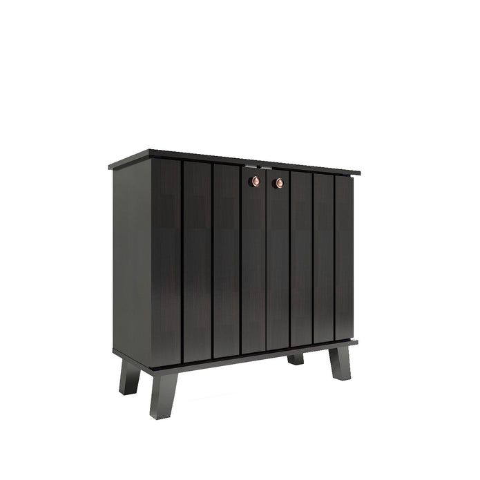 خزانة أحذية جوهاني ذات بابين بلون وينج