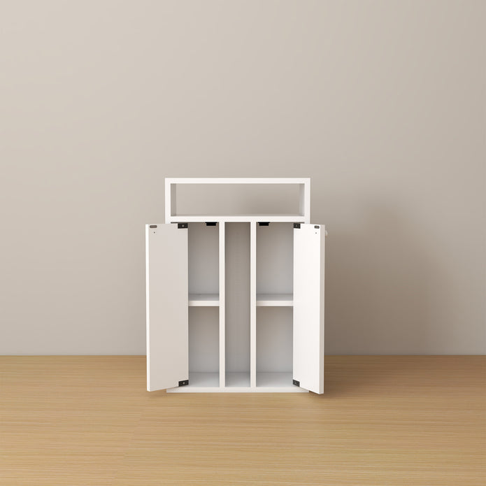 طاولة سرير رين - طاولة جانبية خشبية مدمجة مع درج تخزين