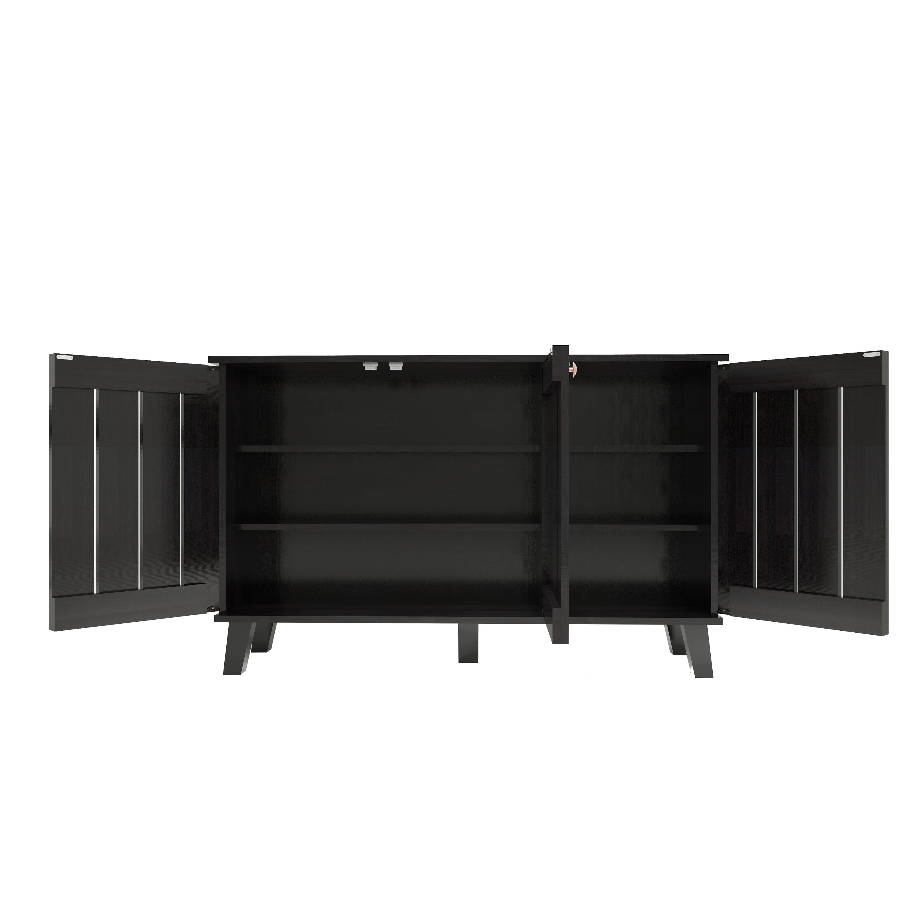 خزانة أحذية جوهاني بثلاثة أبواب بلون وينج