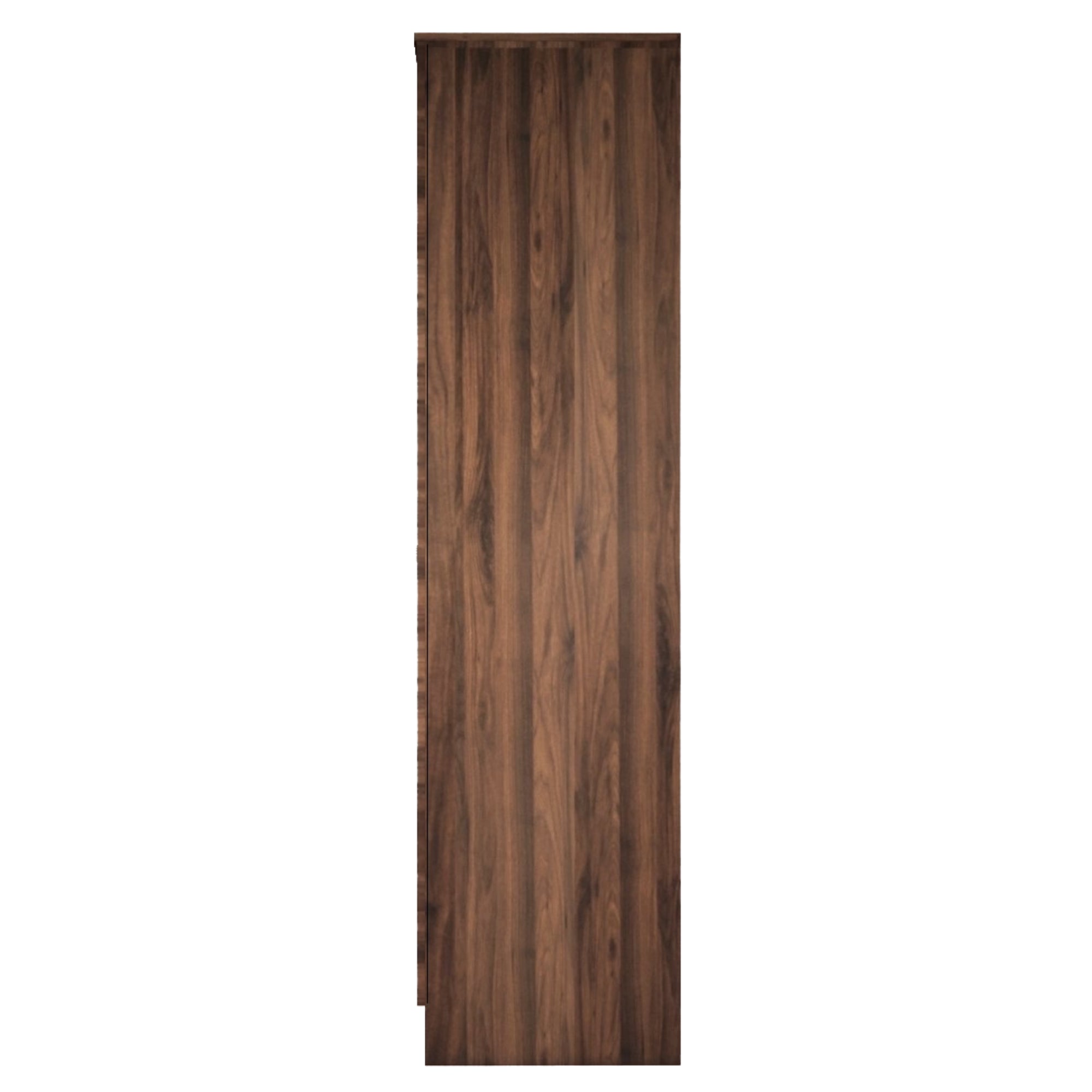 Julian 4-Door Engineered Wood Wardrobe with Mirror