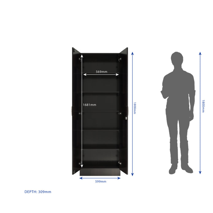 Kenzou 2 Door Wardrobe