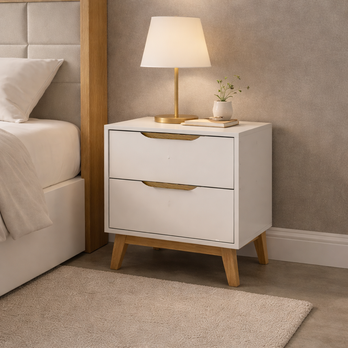 Arbore Noma luxury solid wood bedside table from Vellora Collection by DF2H