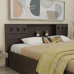Melinoe Bed – Solid Wood Headboard with Box Storage