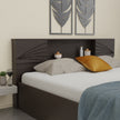 Galene Bed – Solid Wood Headboard with Box Storage