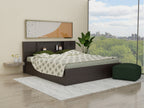 Kamira Queen Bed with Solid Wood Headboard and Box Storage – DF2H