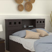 Melinoe Bed – Solid Wood Headboard with Box Storage