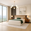 NOX Lattice modern luxury bed with contemporary design