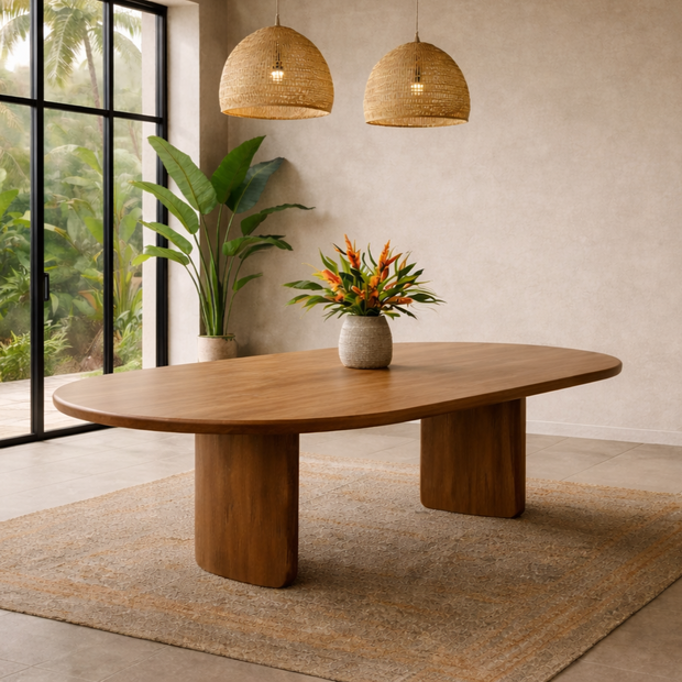 Bambu Dining Table | WOVEN TROPICA Collection