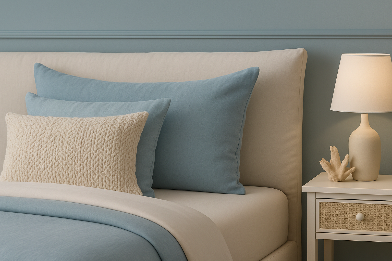 Luna Bed With Premium Fabric And Box Storage - King Bed