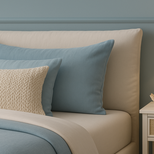 Luna Bed With Premium Fabric And Box Storage - King Bed