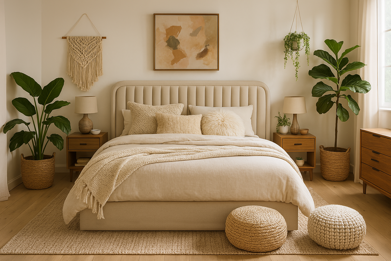 August Bed With Premium Fabric And Box Storage - King Bed